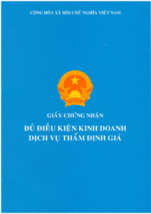 Thủ tục điều kiện thành lập doanh nghiệp thẩm định giá